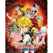 Nanatsu No Taizai Complete Box Set (TV 1 - 53 End)+ 2 OVA DVD