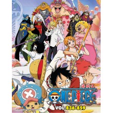 One Piece Box 26 ( TV 836 - 859 ) DVD