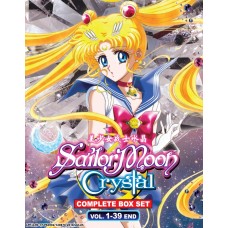 Sailor Moon Crystal Complete Box Set (TV 1 - 39 End) DVD