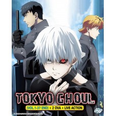 Tokyo Ghoul (TV 1 - 37 End) + 2 Ova + Live Action DVD