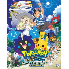 Pokemon Sun & Moon Ultra Adventures ( Tv 1 - 48 End ) + Special DVD