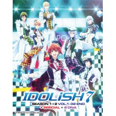 IDOLISH7 SEASON 1+2 VOL.1-32 END + SPECIAL + 8 ONA DVD