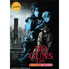 NO GUNS LIFE SEASON 1+2 VOL.1-24 END DVD