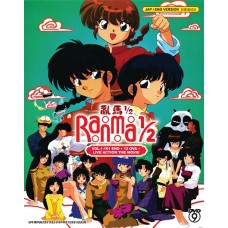 RANMA 1/2 (VOL.1-161 END) +12 OVA + LIVE ACTION THE MOVIE DVD
