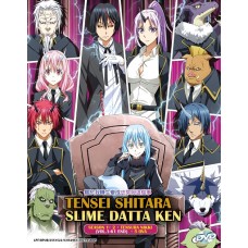 TENSEI SHITARA SLIME DATTA KEN (SEASON 1+2) +TENSURA NIKKI (VOL.1-61 END) + 5OVA DVD