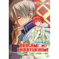 AKAGAMI NO SHIRAYUKIHIME SEASON 1 + 2 ( VOL.1-24END ) + OVA DVD