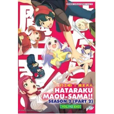 HATARAKU MAOU-SAMA!! SEASON 2(PART 2) VOL.1-12 END DVD