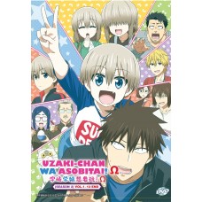 UZAKI-CHAN WA ASOBITAI! Ω (SEASON 2) VOL.1-13 END DVD