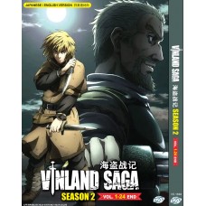 VINLAND SAGA SEASON 2 ( VOL.1-24 END ) DVD