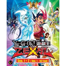 Yu Gi Oh ! Zexal Sea. 1 + 2 (TV 1 - 147 End) DVD