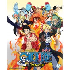 One Piece Box 21 (TV 716 - 739) DVD