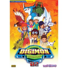 Digimon Adventure Digital Monster 02 (TV 1 - 50 End) DVD