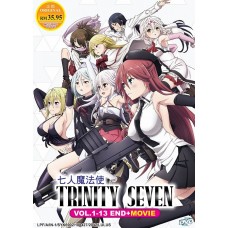 Trinity Seven (TV 1 - 13 End + Movie) DVD