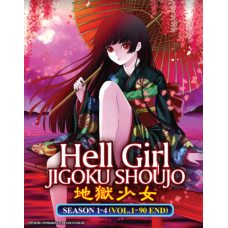 Hell Girl Jigoku shoujo Season 1 - 4 (TV 1 - 90 End) DVD